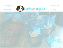 Tablet Screenshot of bark-a-licious.com